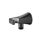 Isenberg By Flusso - Wall Elbow With Holder Combo - Matte Black