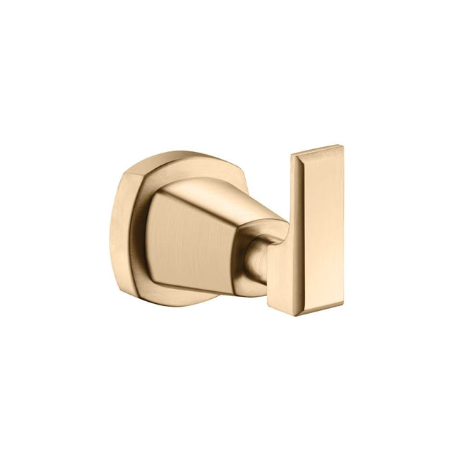 Isenberg By Flusso - Brass Bathroom Towel / Robe Hook - Brushed Bronze Pvd