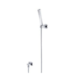 Isenberg By Flusso - Hand Shower Set With Wall Elbow, Holder and Hose - Chrome