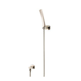 Isenberg By Flusso - Hand Shower Set With Wall Elbow, Holder and Hose - Polished Nickel PVD