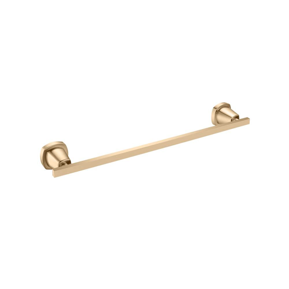 Isenberg By Flusso - Brass Towel Bar - 18'' - Brushed Bronze Pvd