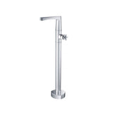 Isenberg By Flusso - Freestanding Floor Mount Bathtub / Tub Filler - Chrome