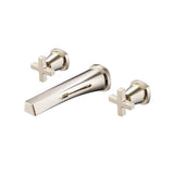 Isenberg By Flusso - Trim For Two Handle Wall Mounted Bathroom Faucet - Polished Nickel PVD
