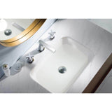 Three Hole 8'' Widespread Two Handle Bathroom Faucet