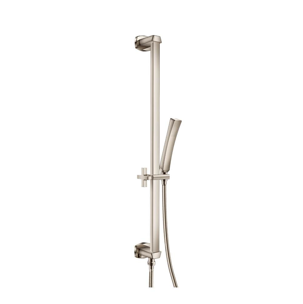 Isenberg By Flusso - Hand Shower Set with Slide Bar, Integrated Elbow & Hose - Polished Nickel PVD