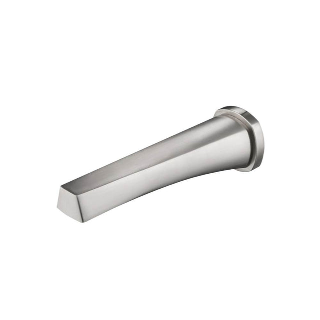 Isenberg By Flusso - Wall Mount Non Diverting Tub Spout - Brushed Nickel PVD
