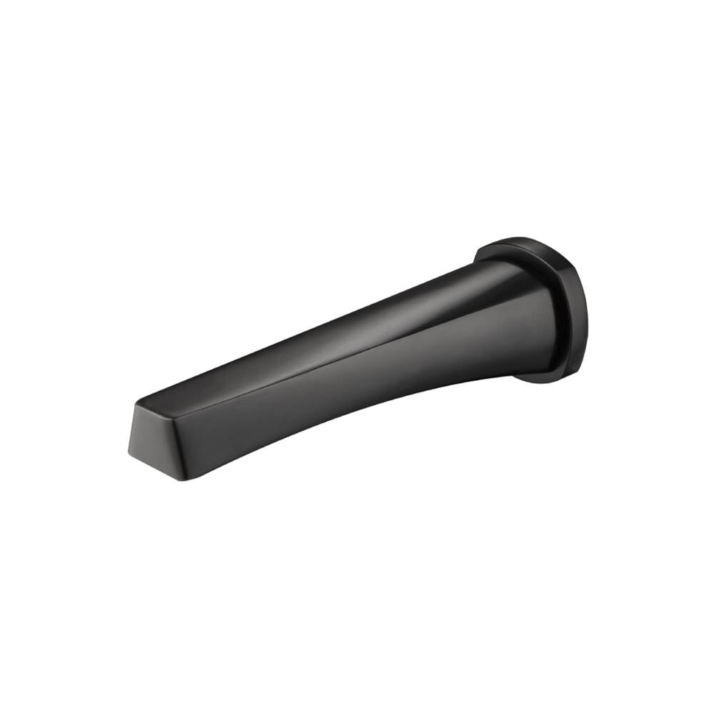 Isenberg By Flusso - Wall Mount Non Diverting Tub Spout - Matte Black