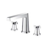 Isenberg By Flusso - 3 Hole Deck Mount Roman Tub Faucet - Chrome