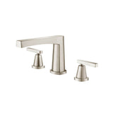 Isenberg By Flusso - 3 Hole Deck Mount Roman Tub Faucet - Brushed Nickel PVD