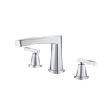 Isenberg By Flusso - 3 Hole Deck Mount Roman Tub Faucet - Chrome