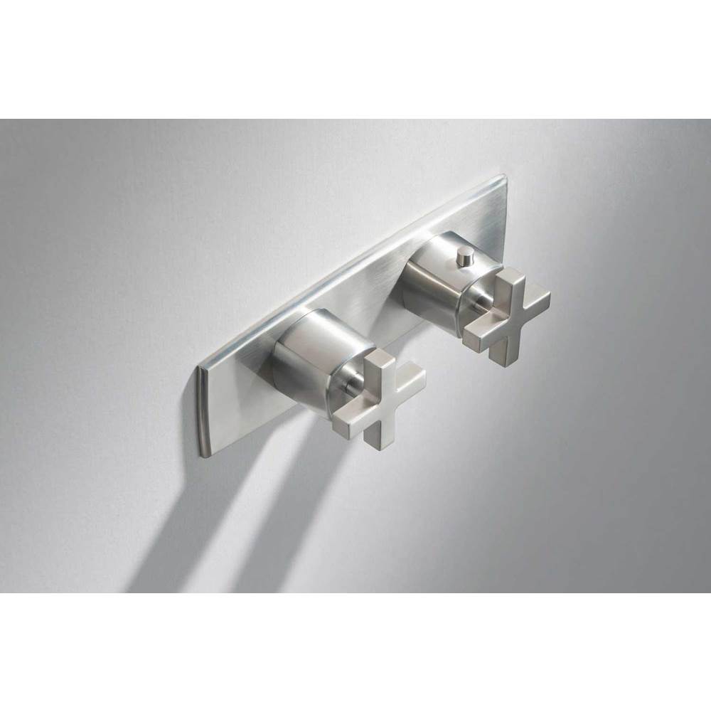 3/4'' Horizontal Thermostatic Shower Valve % Trim - 1 Ouptut