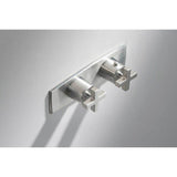 3/4'' Horizontal Thermostatic Shower Valve % Trim - 1 Ouptut