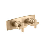 Isenberg By Flusso - Trim For Thermostatic Valve - Brushed Bronze Pvd