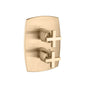 Isenberg By Flusso - 3/4'' Thermostatic Shower Valve & Trim - 1 Output - Brushed Bronze Pvd