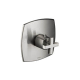 Isenberg By Flusso - Trim For 3/4'' Thermostatic Valve - Use with TVH.4201 - Brushed Nickel PVD
