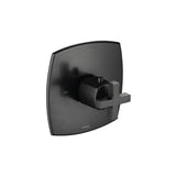 Isenberg By Flusso - Trim For 3/4'' Thermostatic Valve - Use with TVH.4201 - Matte Black