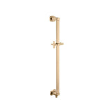 Isenberg By Flusso - Shower Slide Bar With Integrated Wall Elbow - Brushed Bronze Pvd