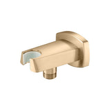 Isenberg By Flusso - Wall Elbow With Holder Combo - Brushed Bronze Pvd