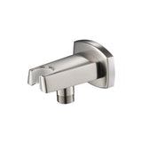 Isenberg By Flusso - Wall Elbow With Holder Combo - Brushed Nickel PVD
