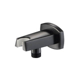 Isenberg By Flusso - Wall Elbow With Holder Combo - Matte Black