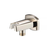 Isenberg By Flusso - Wall Elbow With Holder Combo - Polished Nickel PVD