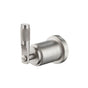 Isenberg By Flusso - Brass Bathroom Towel / Robe Hook - Brushed Nickel PVD