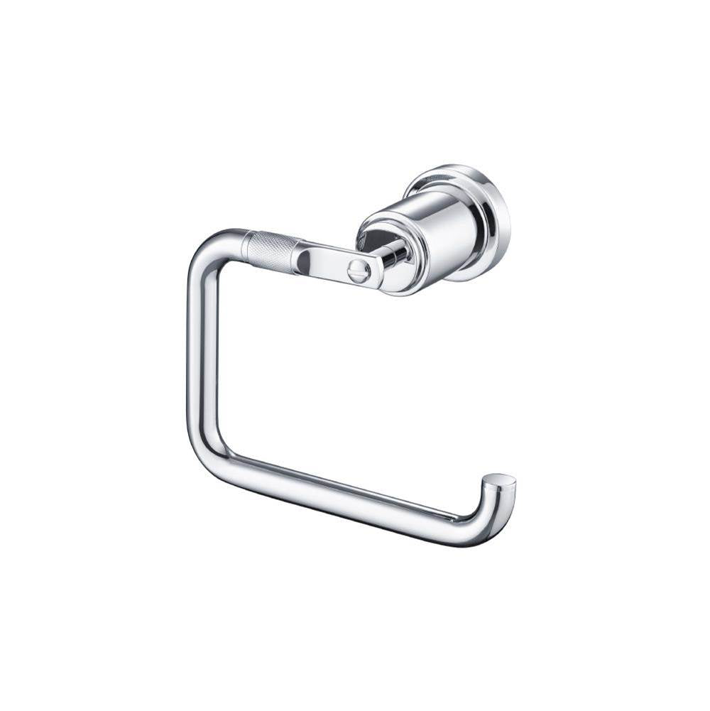 Isenberg By Flusso - Brass Toilet Paper Holder - Chrome