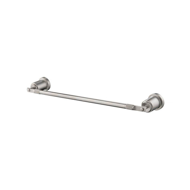 Isenberg By Flusso - Brass Towel Bar - 18'' - Brushed Nickel PVD