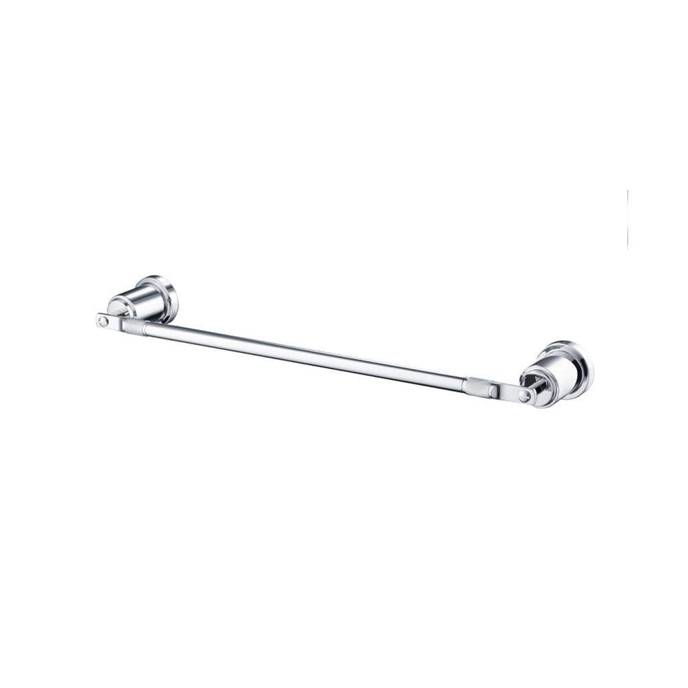 Isenberg By Flusso - Brass Towel Bar - 18'' - Chrome
