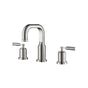 Isenberg By Flusso - Three Hole 8'' Widespread Two Handle Bathroom Faucet - Brushed Nickel PVD