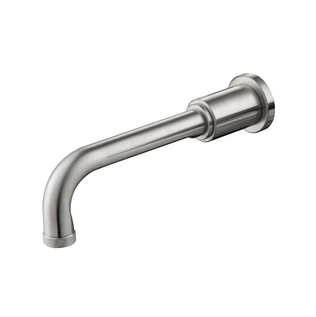 Isenberg By Flusso - Wall Mount Non Diverting Tub Spout - Brushed Nickel PVD