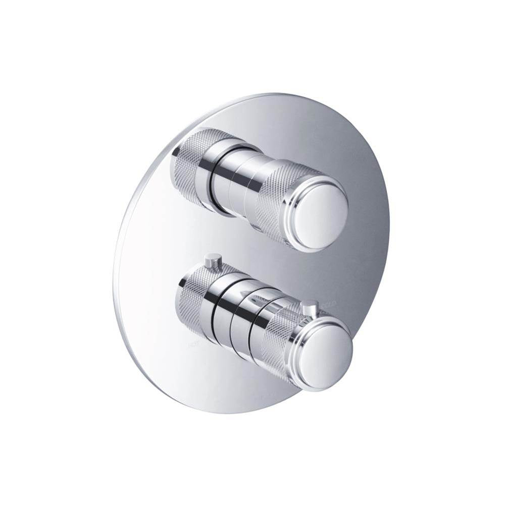 Isenberg By Flusso - Trim For Thermostatic Valve - Chrome