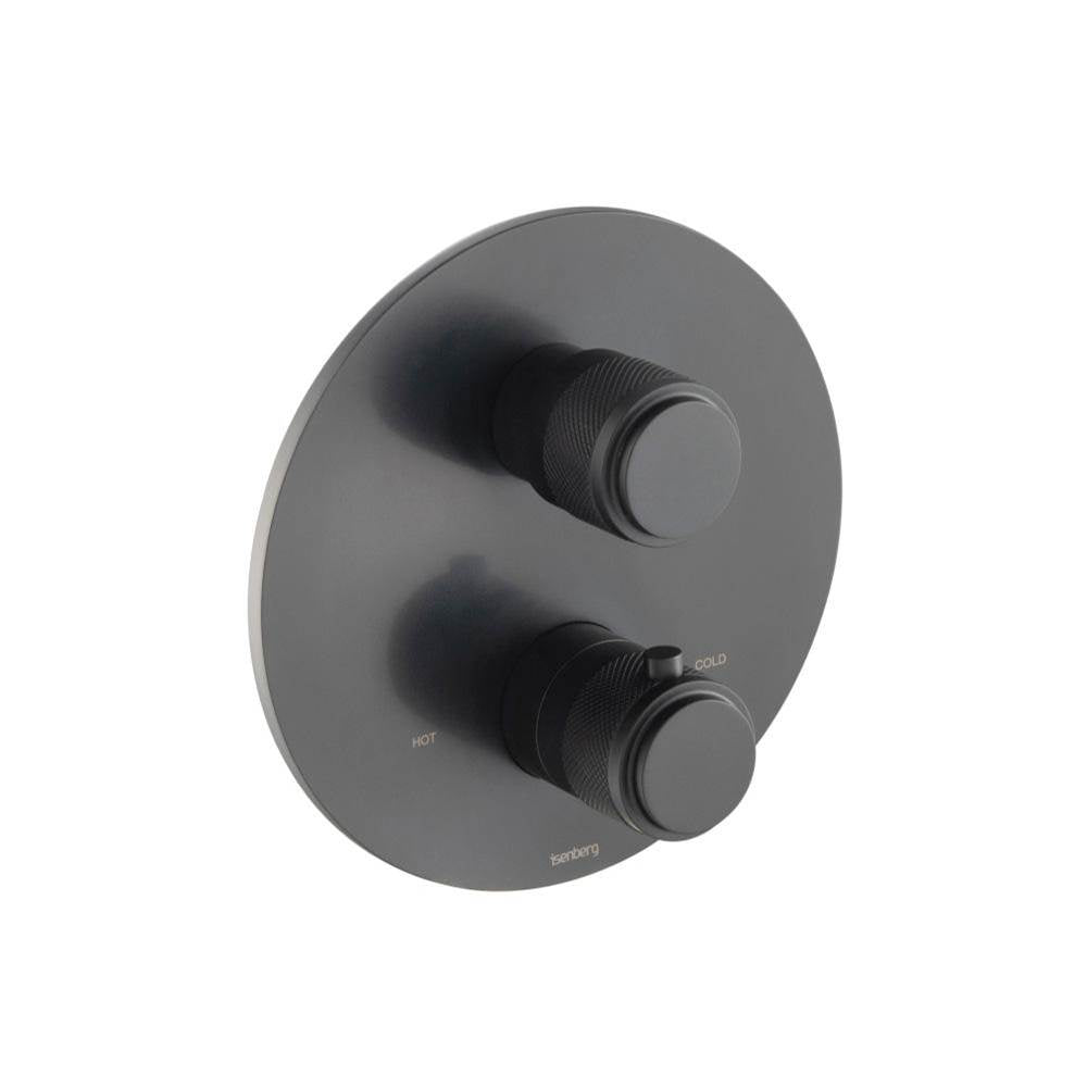 Isenberg By Flusso - Trim For Thermostatic Valve - Matte Black