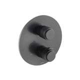 Isenberg By Flusso - 3/4'' Thermostatic Shower Valve & Trim - 1 Output - Matte Black