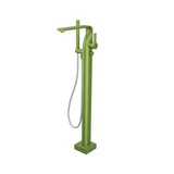 Isenberg By Flusso - Freestanding Floor Mount Bathtub / Tub Filler With Hand Shower - Isenberg Green