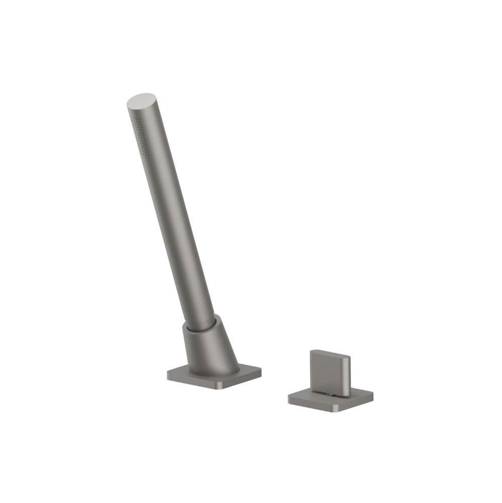 Isenberg By Flusso - Deck Diverter With Holder & Hose - Steel Grey