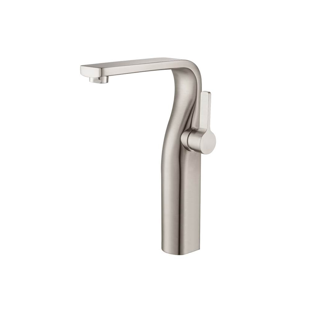 Isenberg By Flusso - Single Hole Vessel Faucet - Brushed Nickel PVD