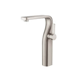 Isenberg By Flusso - Single Hole Vessel Faucet - Brushed Nickel PVD