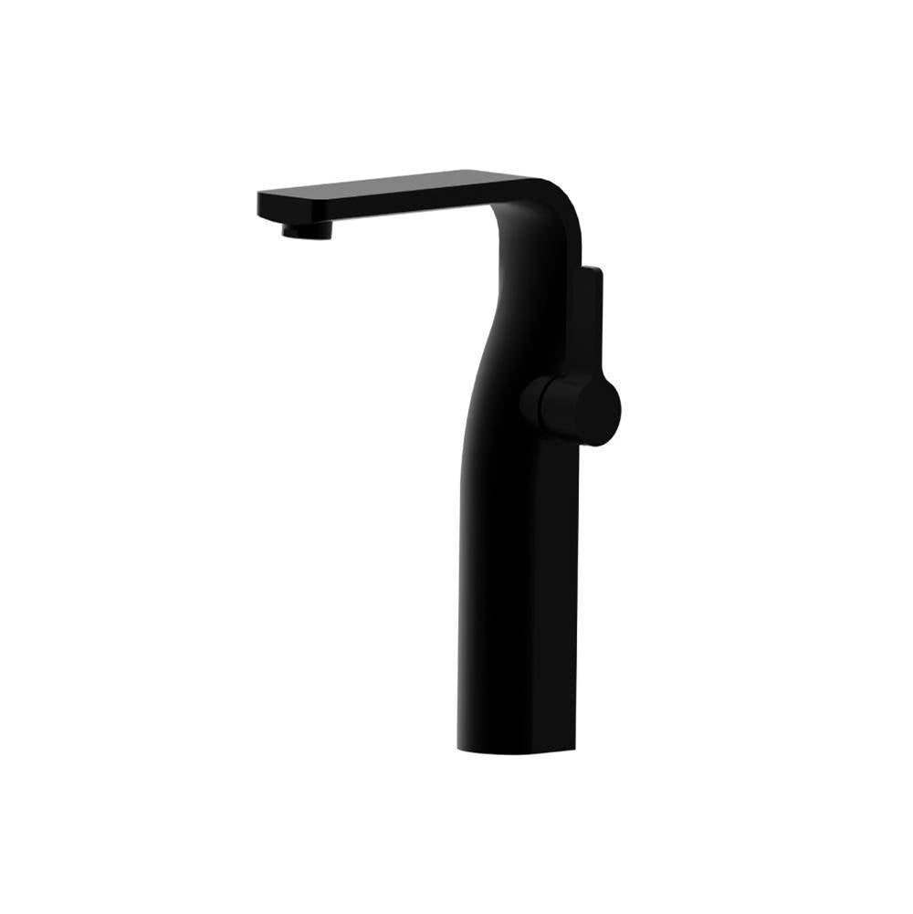 Isenberg By Flusso - Single Hole Vessel Faucet - Gloss Black