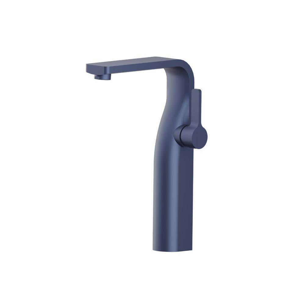 Isenberg By Flusso - Single Hole Vessel Faucet - Navy Blue