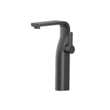Isenberg By Flusso - Single Hole Vessel Faucet - Rock Grey