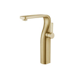 Isenberg By Flusso - Single Hole Vessel Faucet - Satin Brass PVD