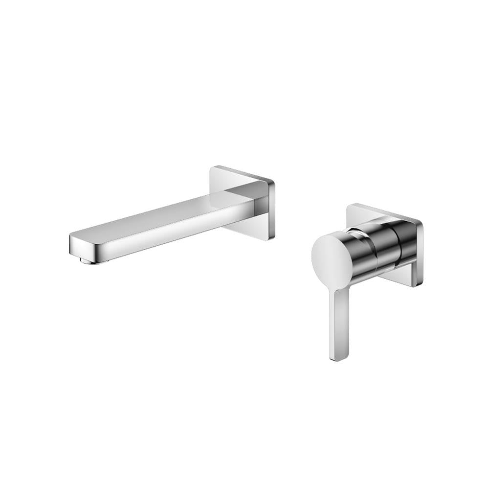 Isenberg By Flusso - Single Handle Wall Mounted Bathroom Faucet - Chrome