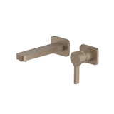 Isenberg By Flusso - Single Handle Wall Mounted Bathroom Faucet - Dark Tan