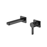 Isenberg By Flusso - Single Handle Wall Mounted Bathroom Faucet - Matte Black