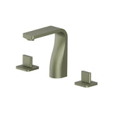 Isenberg By Flusso - Three Hole 8'' Widespread Two Handle Bathroom Faucet - Army Green