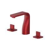 Isenberg By Flusso - Three Hole 8'' Widespread Two Handle Bathroom Faucet - Crimson