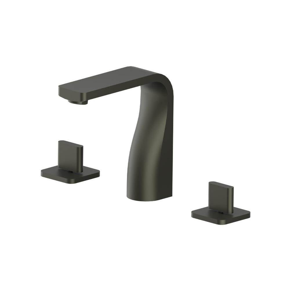 Isenberg By Flusso - Three Hole 8'' Widespread Two Handle Bathroom Faucet - Dark Green