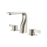 Isenberg By Flusso - Three Hole 8'' Widespread Two Handle Bathroom Faucet - Polished Nickel PVD