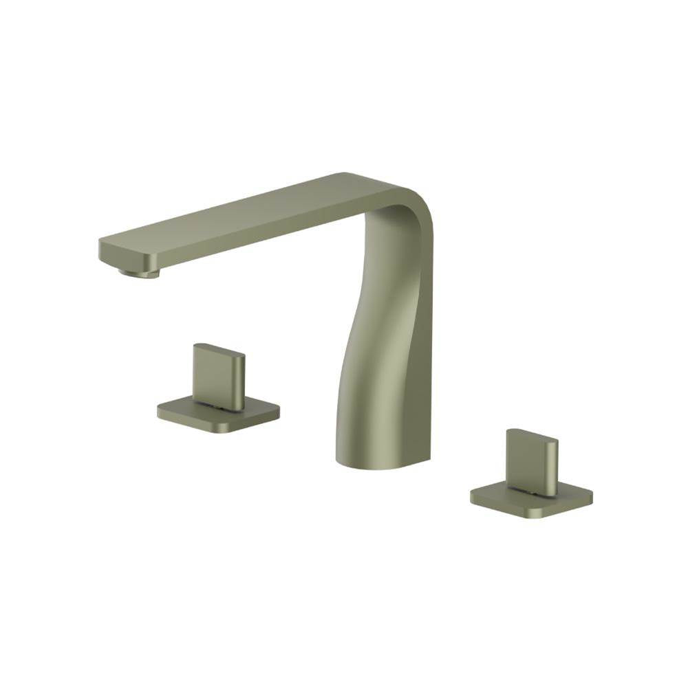 Isenberg By Flusso - 3 Hole Deck Mount Roman Tub Faucet - Army Green